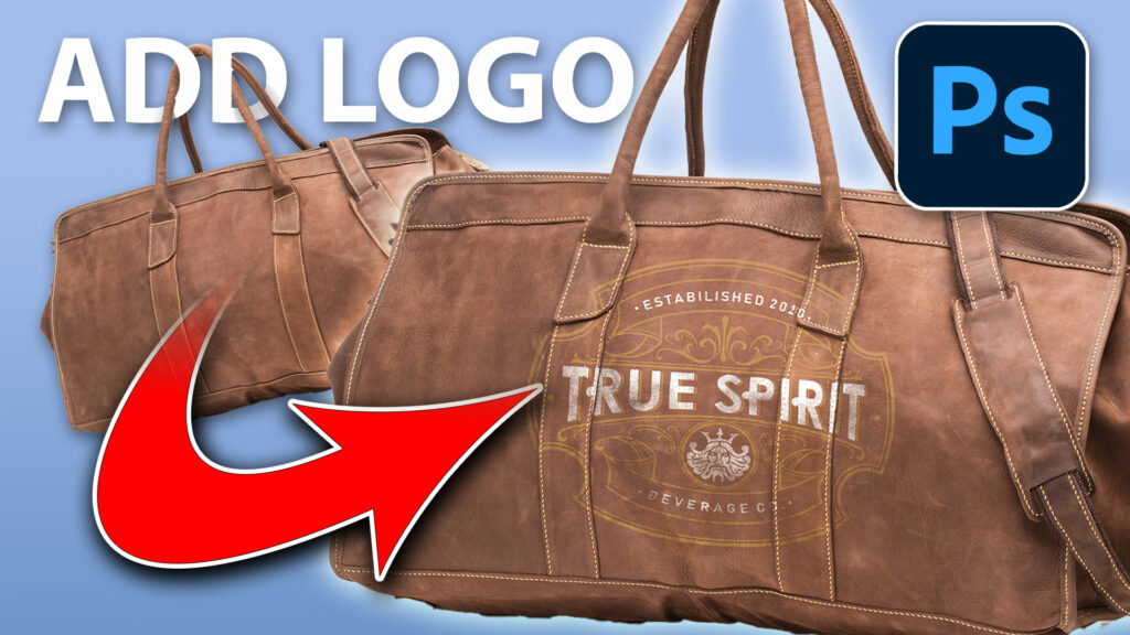 add a logo to an object in Photoshop