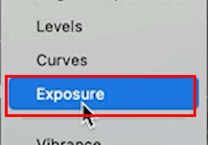 use exposure to brighten a photo in photoshop