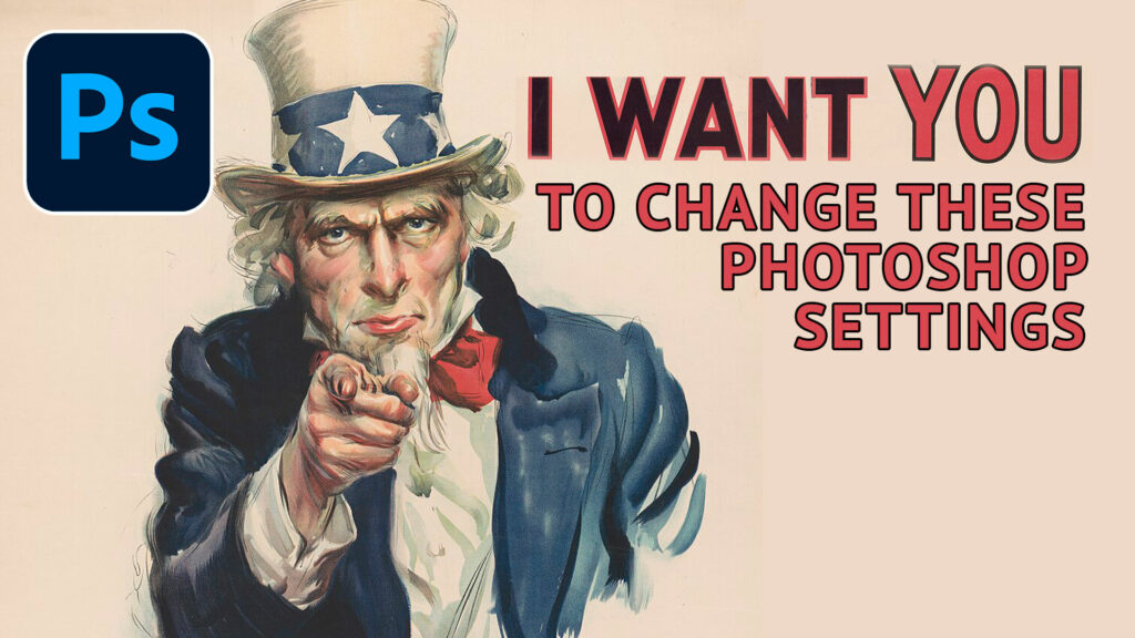 change these photoshop settings