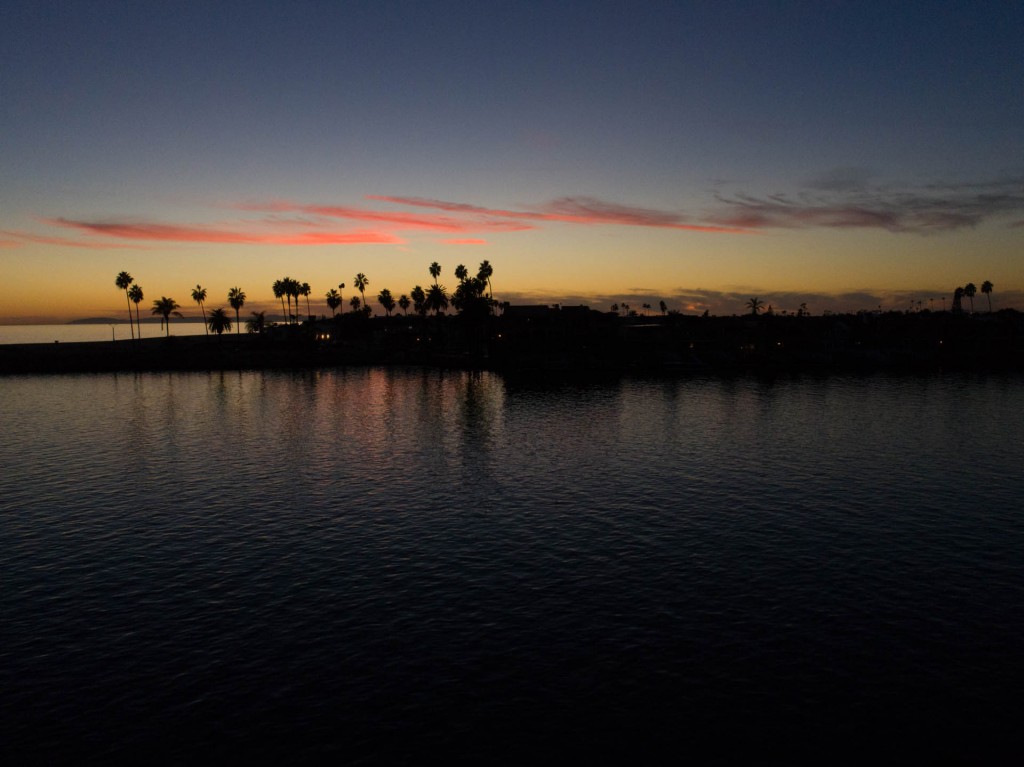 low light test DJI Phantom 4 pro