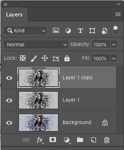 Duplicate layers