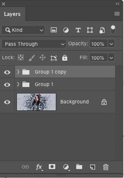 duplicate layer group in photoshop 