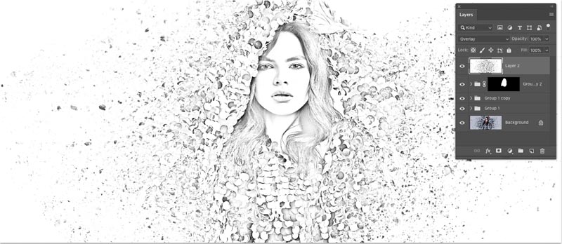 Overlay Blending mode