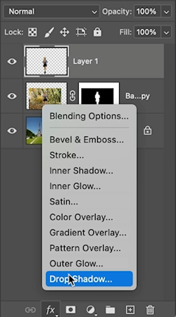 add a shadow