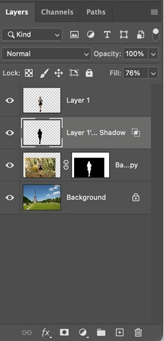 make a cast shadow