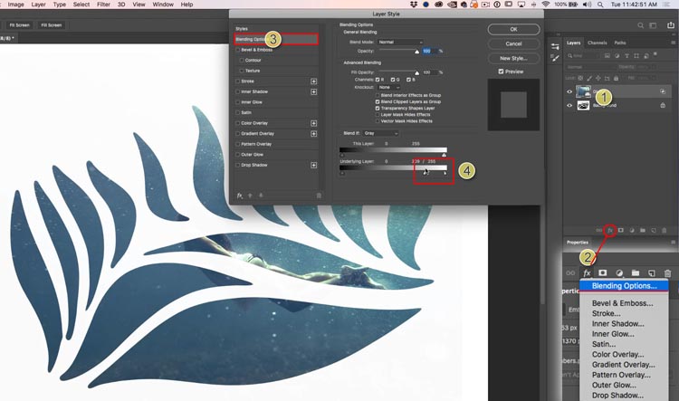 blend if photoshop